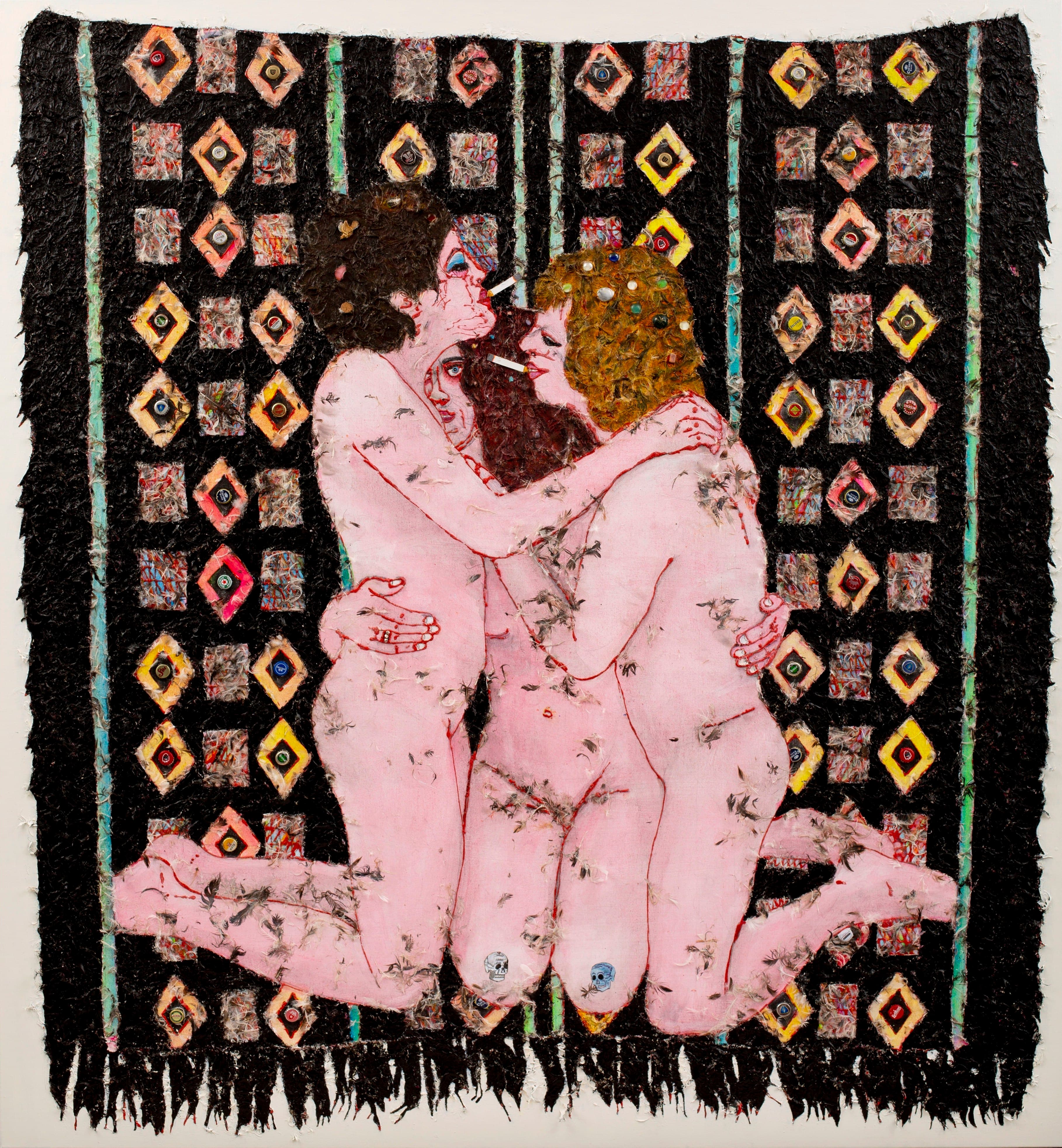 Rik Meijers, Blanket (three), 2020. Foto: Bert Janssens.