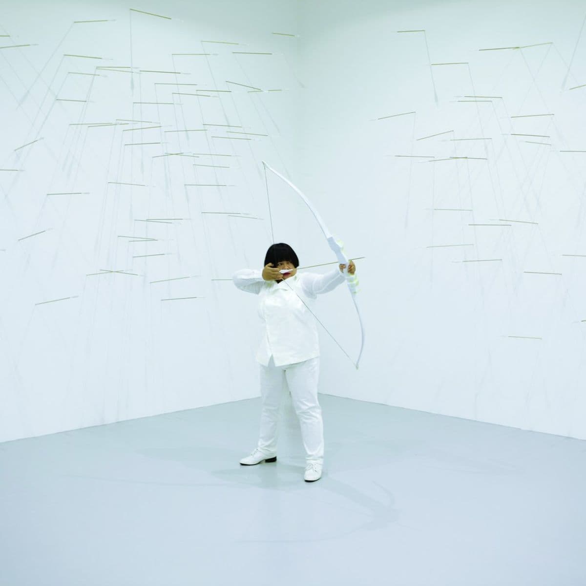 Melati Suryodarmo, TRANSACTION OF HOLLOWS, performed at Lilith Performance Studio, Malmø, 2012. Courtesy of the artist. Photo: Petter Petterson.