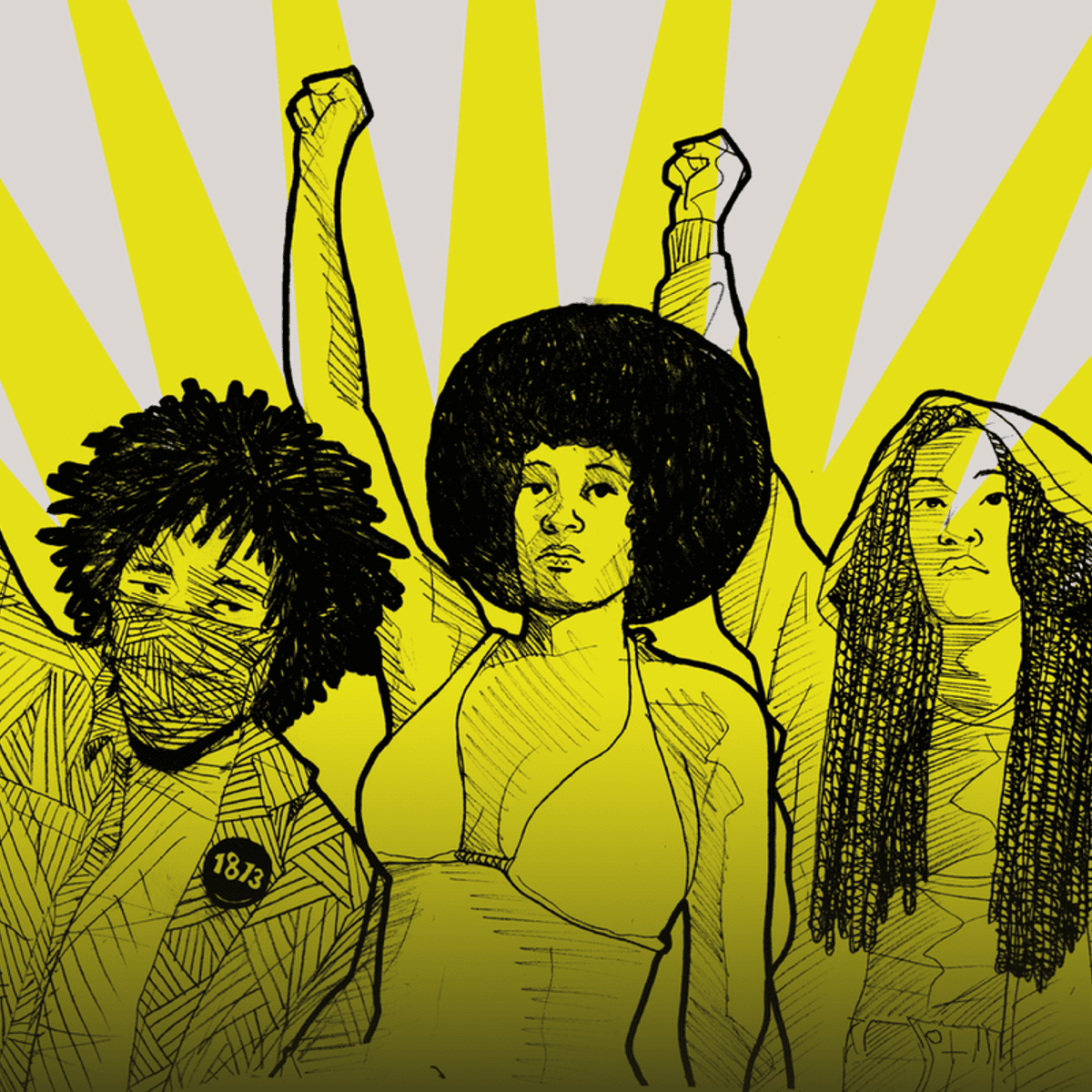 SAY IT LOUD, illustration Brian Elstak, graphic design Serena Angelista