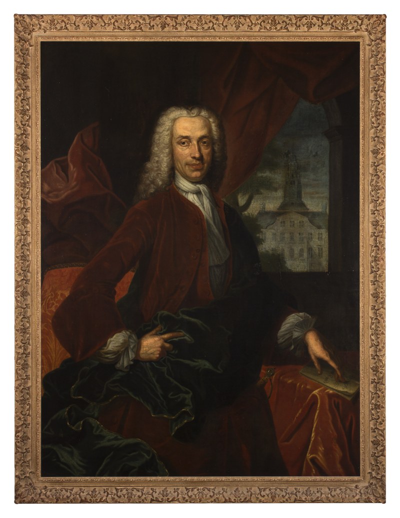 Portret van Jacobus Henricus Guilielmus van Brienen 1701-1750, schepen, burgemeester, gezworen raad van Maastricht 1730-1744