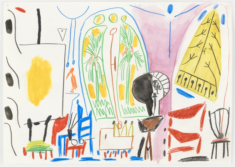 Untitled (Picasso, Le Carnet de la Californie, 1955)